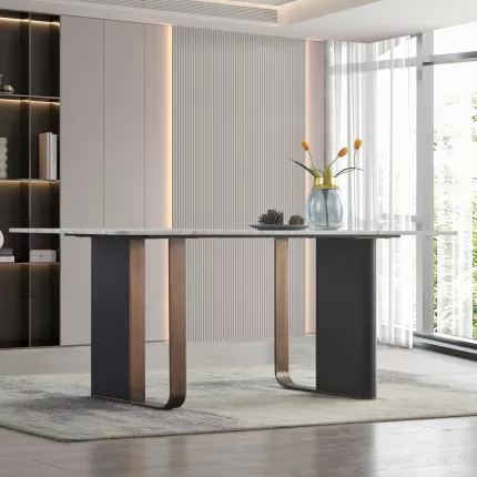 Vienna 6/8 Seater Rectangle Table 1.8m