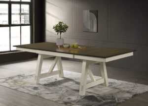 8 Seater Hamilton Wooden Table 1.96m extendable to 2.40m